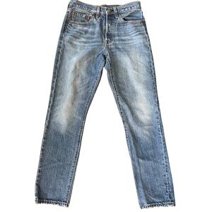 501 Levi's Premium Skinny Blue Jean Size W26L28